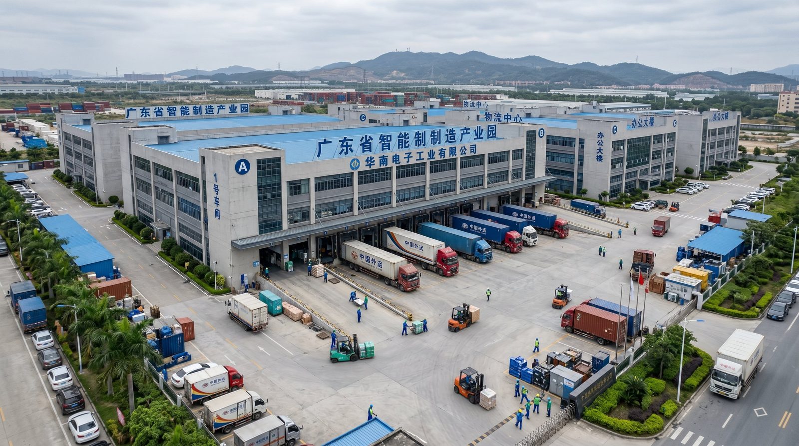 China manufacturing operations in Siamril's factory network